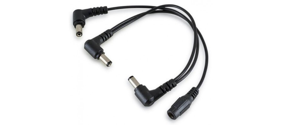 Патч-кабель живлення ROCKCABLE Daisy Chain Cable - 20 cm, 3 Outputs Патч-кабель живлення ROCKCABLE Daisy Chain Cable - 20 cm, 3 Outputs
