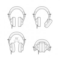 Навушники Audio Technica ATHM30X Навушники Audio Technica ATHM30X