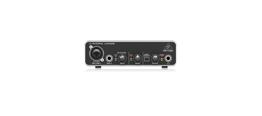 Аудіоінтерфейс Behringer UMC22