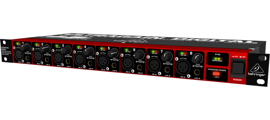 Аудиоинтерфейс BEHRINGER ULTRAGAIN DIGITAL ADA8200