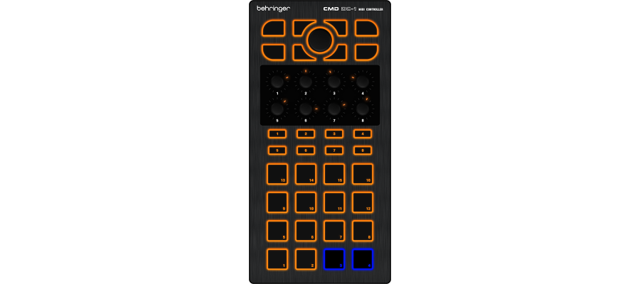 Діджейский MIDI-контролер - Behringer CMD - DC1