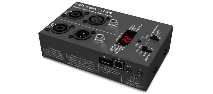 Кабельний тестер Behringer CT200