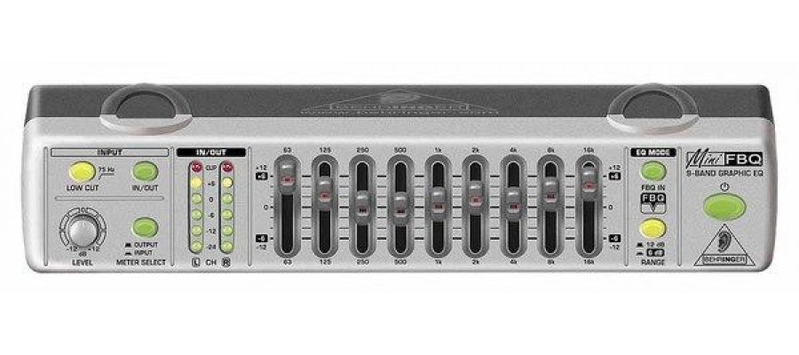 Графічний еквалайзер BEHRINGER FBQ800 Графічний еквалайзер BEHRINGER FBQ800