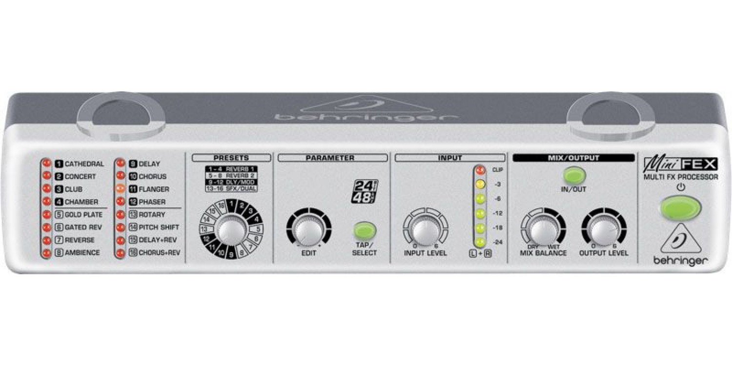 Процесор мультиефектів BEHRINGER MINIFEX FEX800 купити у Києві