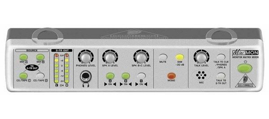 Стерео мікшер BEHRINGER MON800 Стерео мікшер BEHRINGER MON800