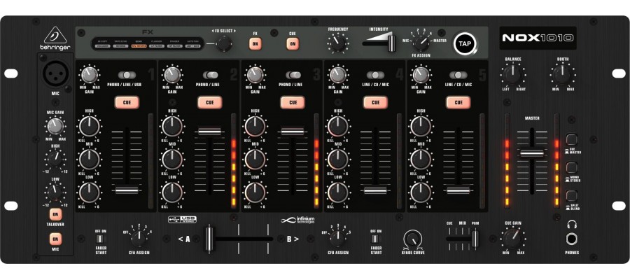 DJ мікшер BEHRINGER PRO MIXER NOX1010