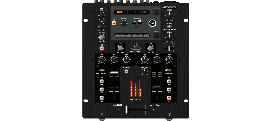 DJ микшер BEHRINGER PRO MIXER NOX202 DJ микшер BEHRINGER PRO MIXER NOX202