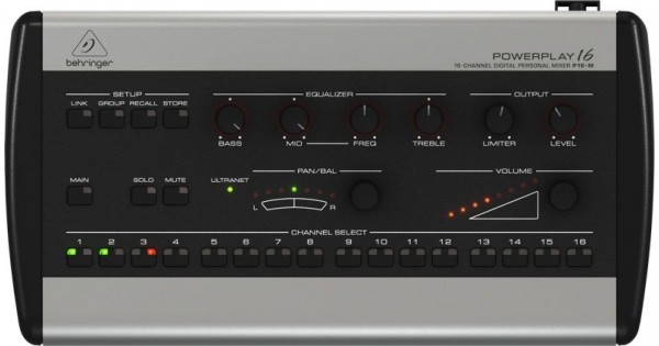 Цифровий мікшер для моніторингу BEHRINGER Powerplay P16-M купити в