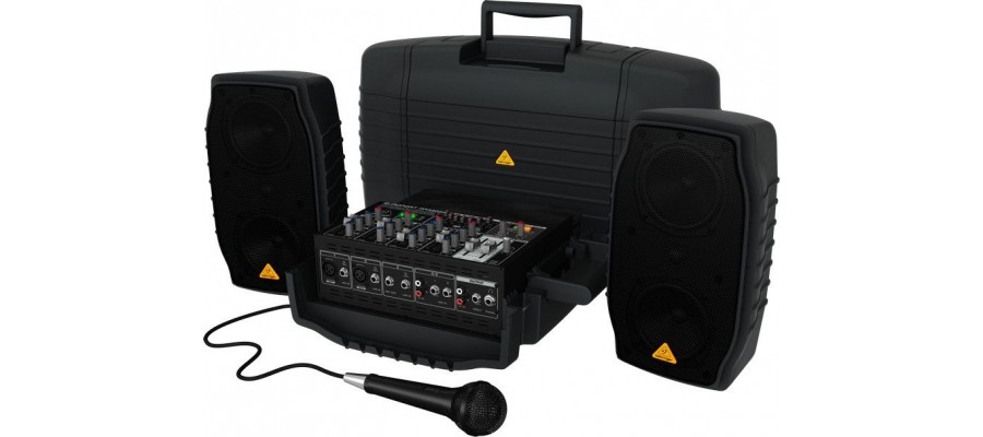 Портативна система звукопідсилення BEHRINGER EUROPORT PPA200 Портативна система звукопідсилення BEHRINGER EUROPORT PPA200