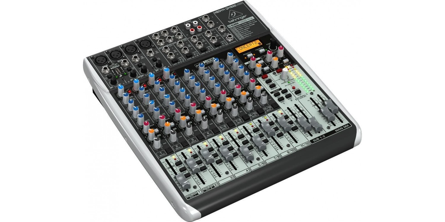 Мікшерний пульт BEHRINGER XENYX QX1622USB купити в Києві