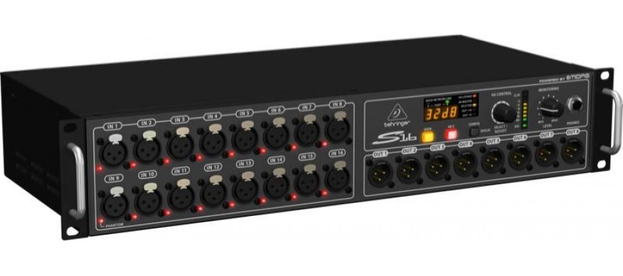 Цифровий сценічний модуль Behringer S16 Цифровий сценічний модуль Behringer S16