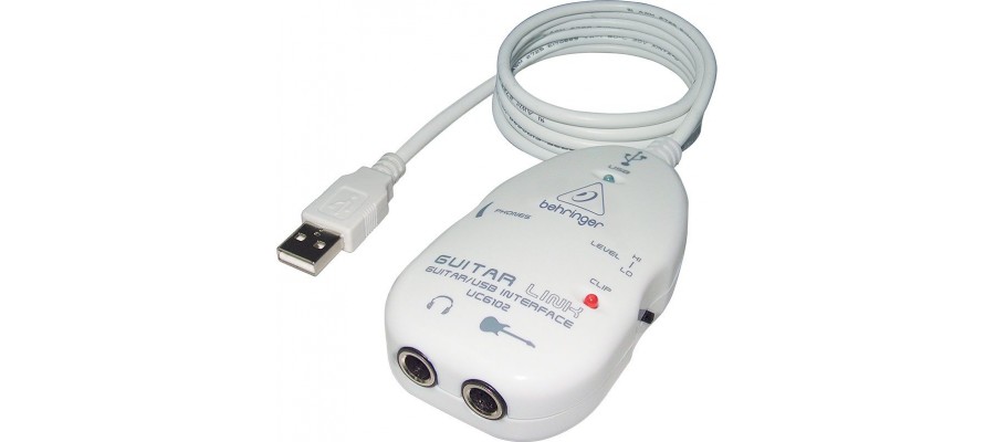 Аудіо інтерфейс BEHRINGER UCG 102 GUITAR LINK Аудіо інтерфейс BEHRINGER UCG 102 GUITAR LINK