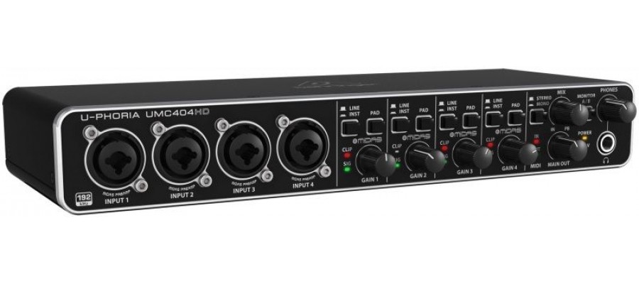 Интерфейс BEHRINGER UMC404HD Интерфейс BEHRINGER UMC404HD