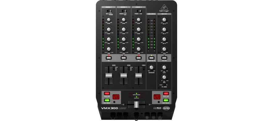 DJ мікшери BEHRINGER PRO MIXER VMX300USB DJ мікшери BEHRINGER PRO MIXER VMX300USB