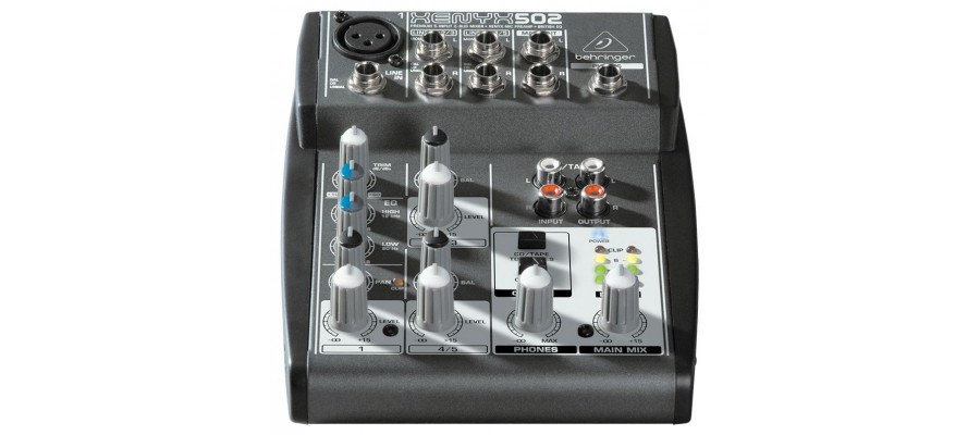 Мікшерний пульт BEHRINGER XENYX 502 Мікшерний пульт BEHRINGER XENYX 502