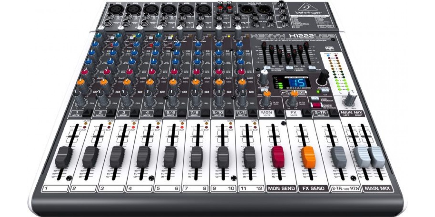 Мікшерний пульт BEHRINGER XENYX X1222USB купити в Києві