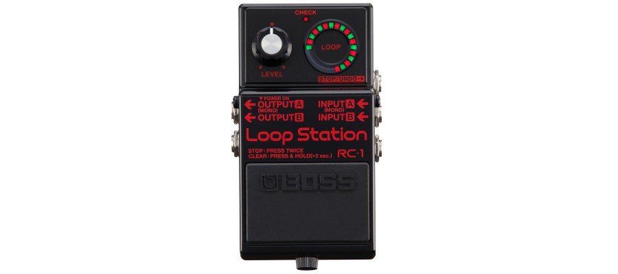 Луп станція Boss RC-1-BK Луп станція Boss RC-1-BK