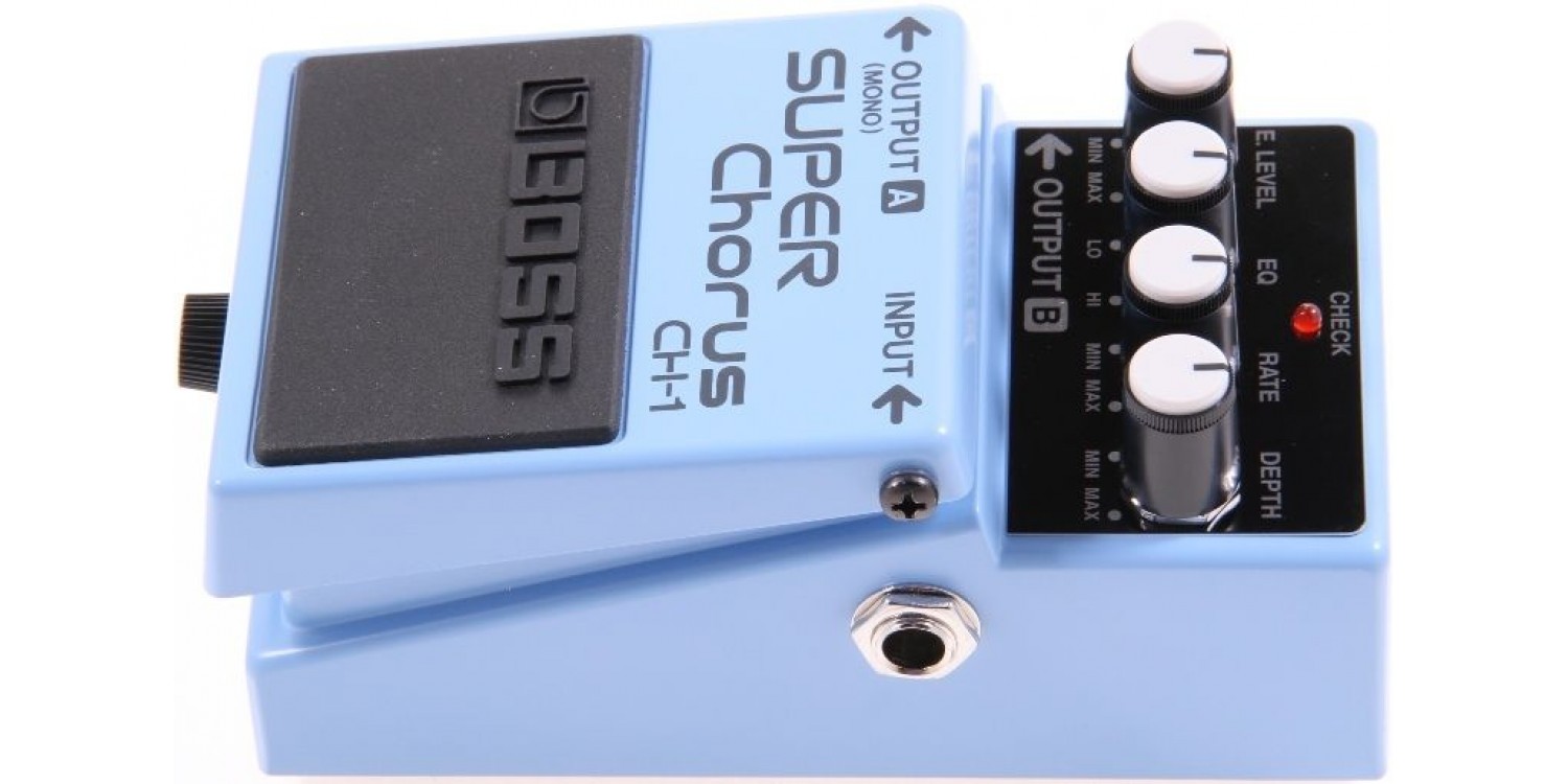 Педаль для гітари Boss CH-1 Super Chorus купити у Києві CH1 Педаль для гітари Boss CH-1 Super Chorus купити у Києві CH1