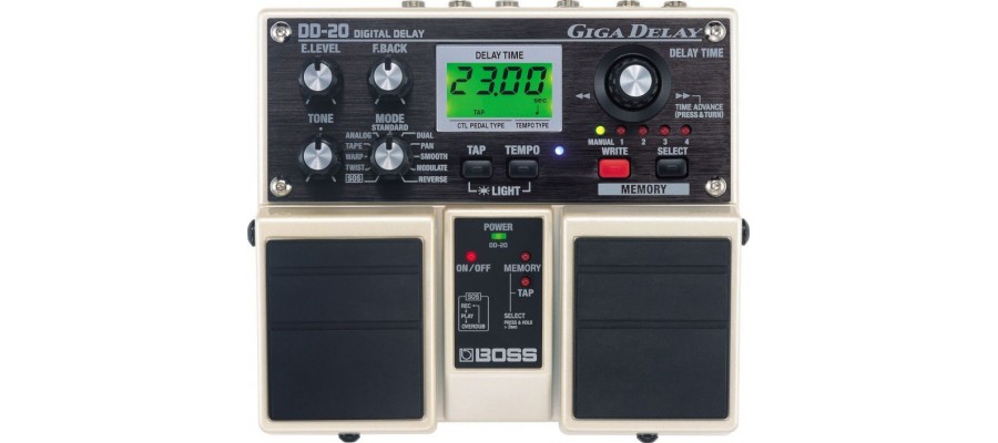 Педаль для гітар Boss DD-20 Giga Delay Педаль для гітар Boss DD-20 Giga Delay