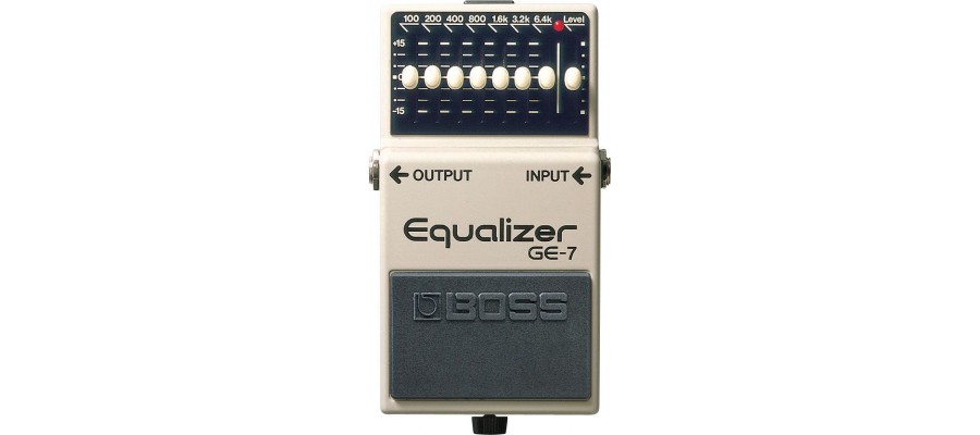 Педаль для гітар Boss GE-7 Graphic Equalizer Педаль для гітар Boss GE-7 Graphic Equalizer