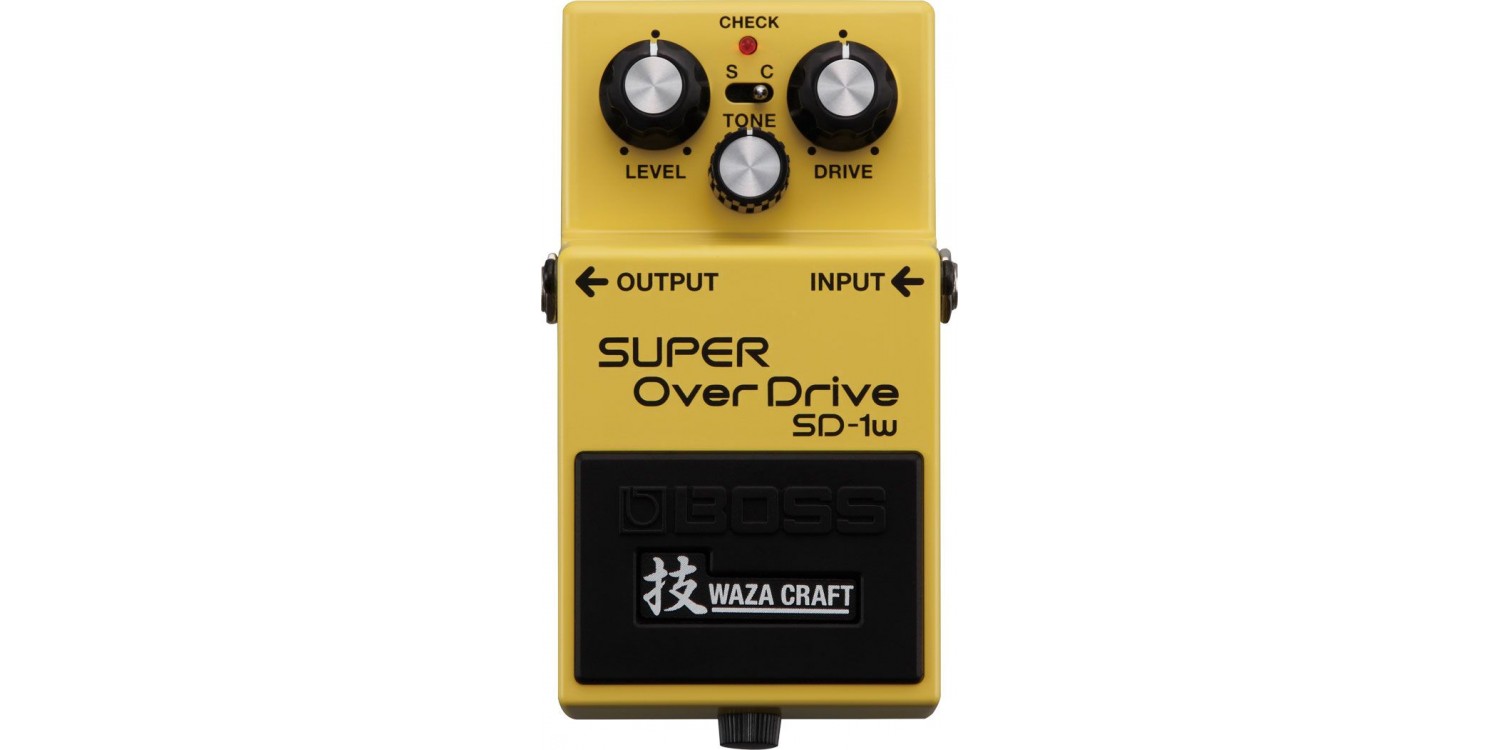 BOSS SD-1W オーバードライブペダル Педаль ефектів BOSS SD-1W Super OverDrive купить в Киеве SD1W с