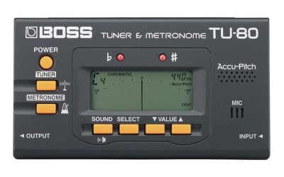 Тюнер та метроном BOSS TU-80