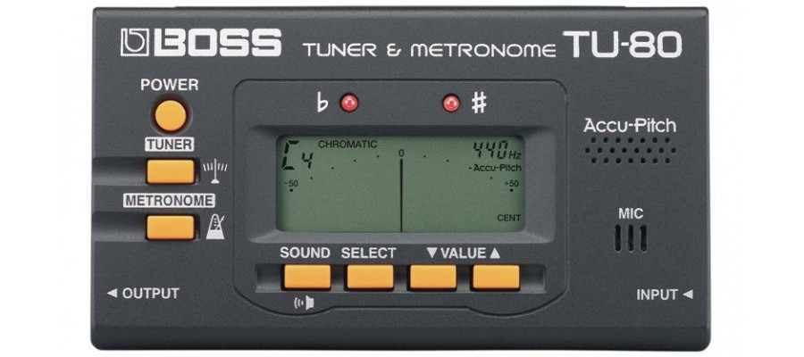 Тюнер та метроном BOSS TU-80