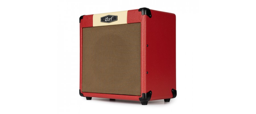 Комбопідсилювач для електрогітари Cort CM15R EU (Dark Red) Комбопідсилювач для електрогітари Cort CM15R EU (Dark Red)
