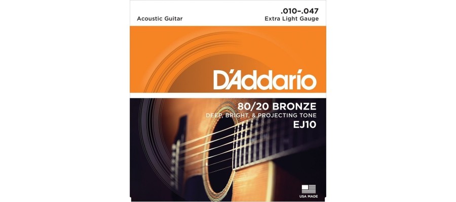 Струны D'Addario EJ10