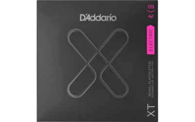 Струны D'ADDARIO XTE0942 XT ELECTRIC NICKEL PLATED STEEL SUPER LIGHT (09-42)