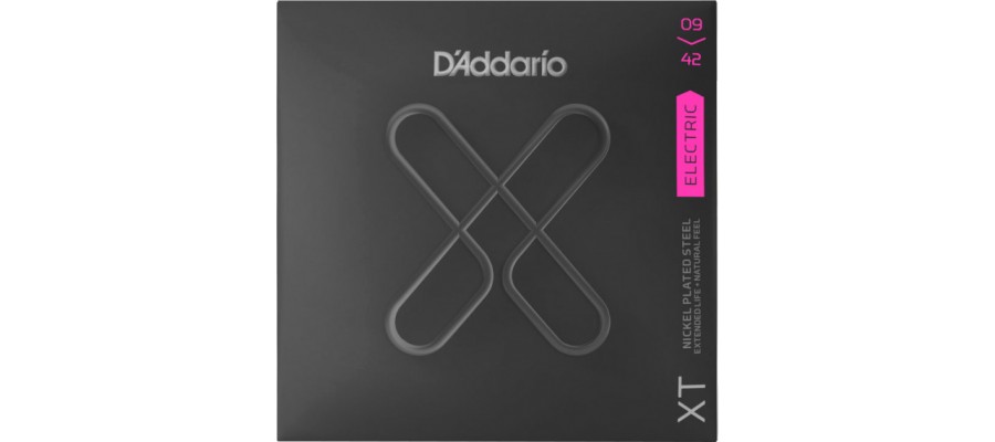 Струны D'ADDARIO XTE0942 XT ELECTRIC NICKEL PLATED STEEL SUPER LIGHT (09-42) Струны D'ADDARIO XTE0942 XT ELECTRIC NICKEL PLATED STEEL SUPER LIGHT (09-42)