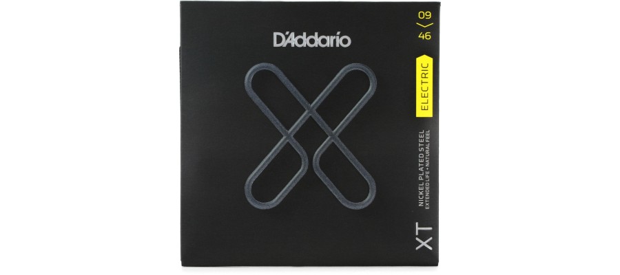 Струны D'ADDARIO XTE0946 XT ELECTRIC NICKEL PLATED STEEL SUPER LIGHT TOP / REGULAR BOTTOM (09-46)