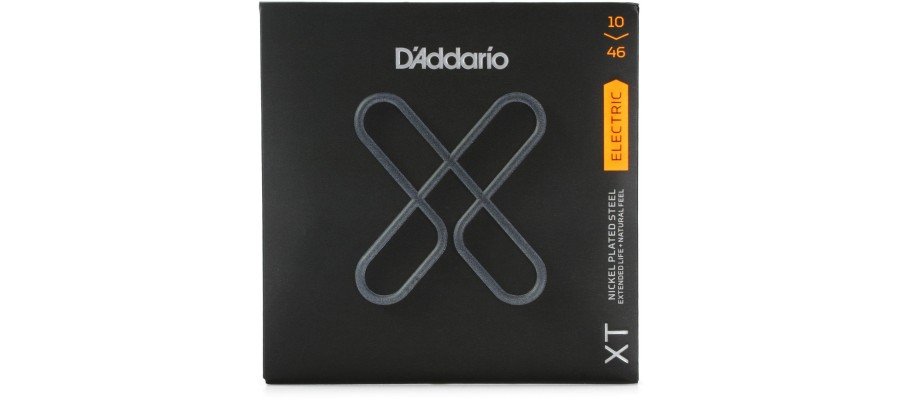 Струны D'ADDARIO XTE1046 XT ELECTRIC NICKEL PLATED STEEL REGULAR LIGHT (10-46)