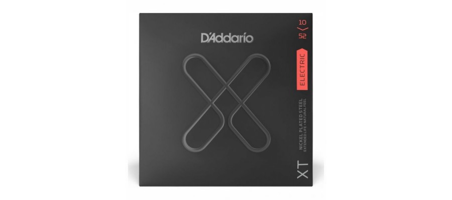 Струны D'ADDARIO XTE1052 XT ELECTRIC NICKEL PLATED STEEL LIGHT TOP / HEAVY BOTTOM (10-52) Струны D'ADDARIO XTE1052 XT ELECTRIC NICKEL PLATED STEEL LIGHT TOP / HEAVY BOTTOM (10-52)