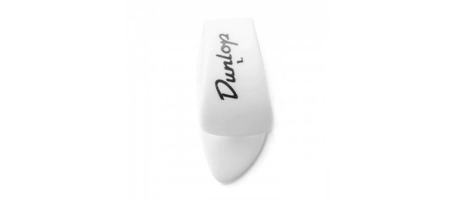 Медіатор Dunlop 9003R White Large Thumbpicks Медіатор Dunlop 9003R White Large Thumbpicks
