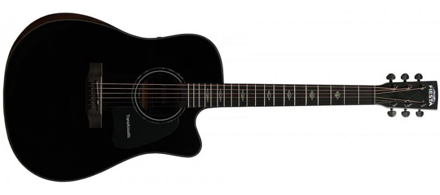Трансакустична гітара Fiesta FS-46 BK EQ з чохлом