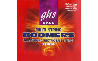 Струни для 6-стр. бас-гітари GHS 6ML-DYB