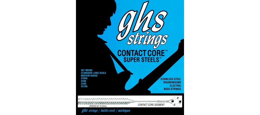 Струни для бас-гітари GHS M5200 Струни для бас-гітари GHS M5200