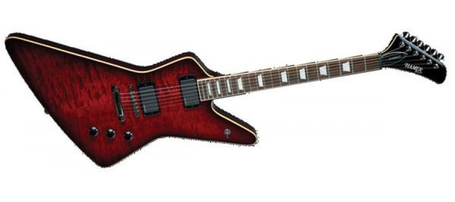 Електрогітара HAMER XT Standard Quilt STDQE-DCBK