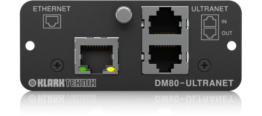 Міжпроцесорний цифровий інтерфейс Klark Teknik DM80-ULTRANET Міжпроцесорний цифровий інтерфейс Klark Teknik DM80-ULTRANET