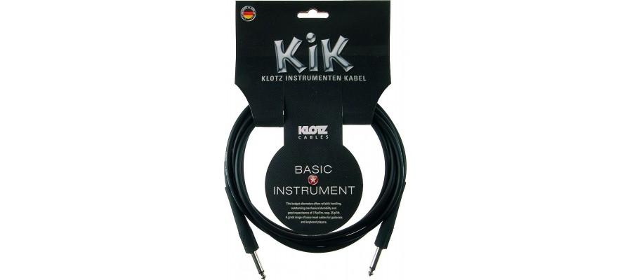 Інструментальний кабель KLOTZ KIK6.0PPSW