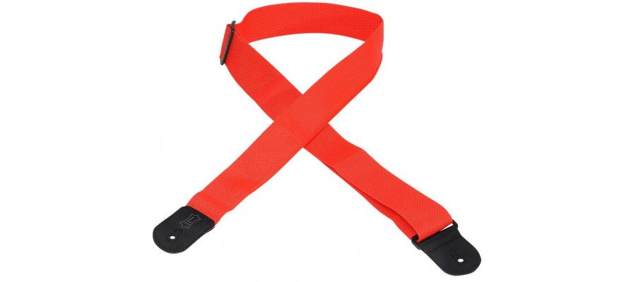Ремінь для гітари Levy's M8POLY-RED