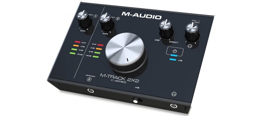 Аудіо USB-інтерфейс M-AUDIO M-TRACK 2X2 C-series
