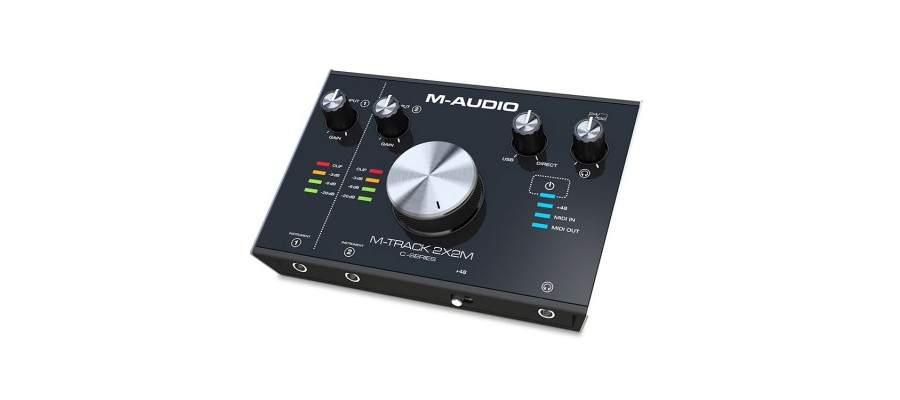 Аудіо USB-інтерфейс M-AUDIO M-TRACK 2X2М C-series