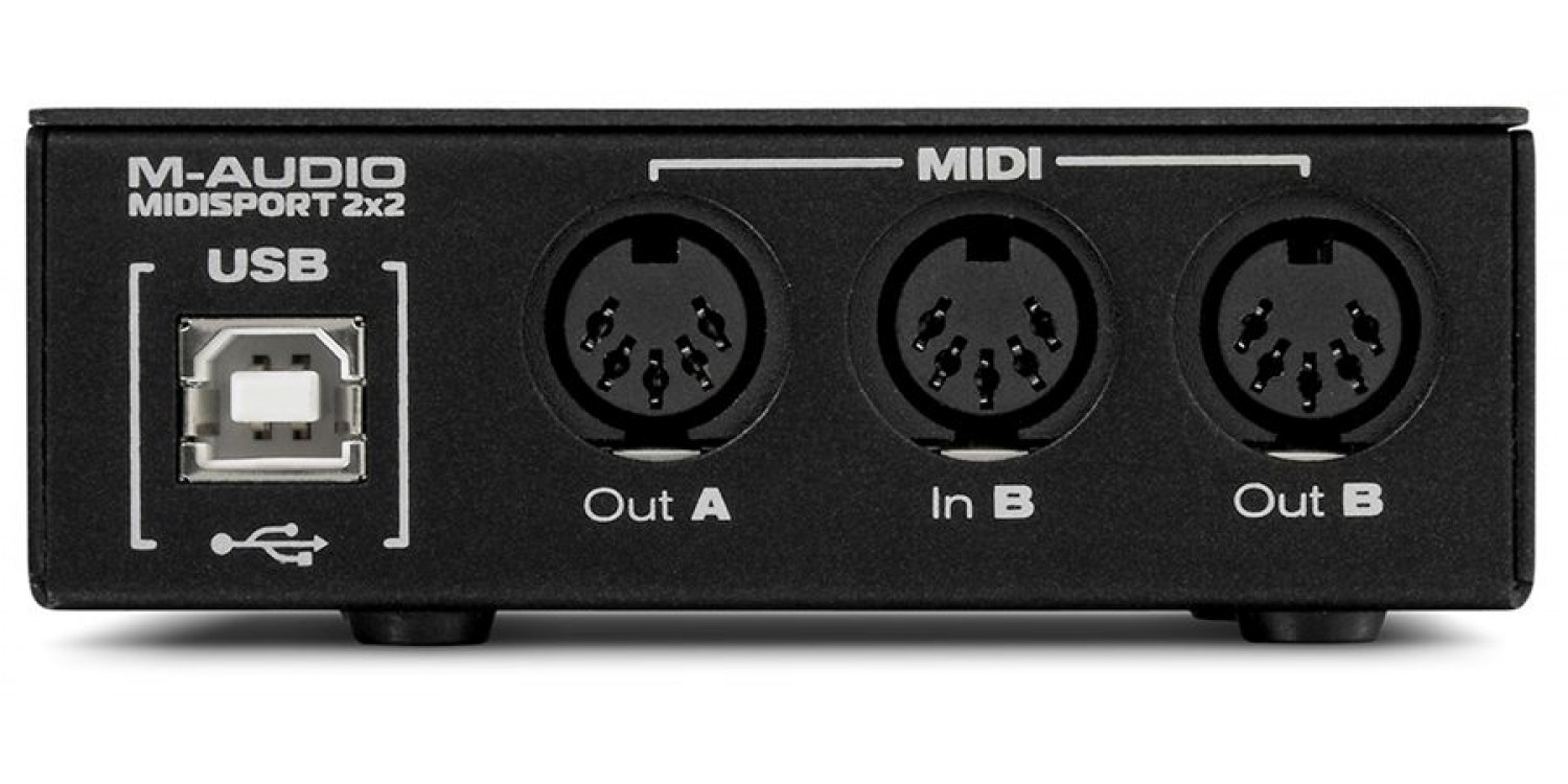 Миди интерфейс M-Audio MIDISPORT 2X2 купить в Киеве MIDISPORT2X2 с ...