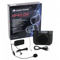 Портативна акустична система Omnitronic BHD02 Портативна акустична система Omnitronic BHD02