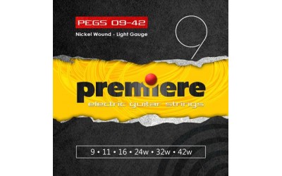 СТРУНИ PREMIERE STRINGS PEGS09-42