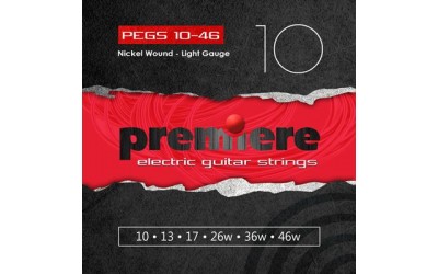СТРУНИ PREMIERE STRINGS PEGS10-49