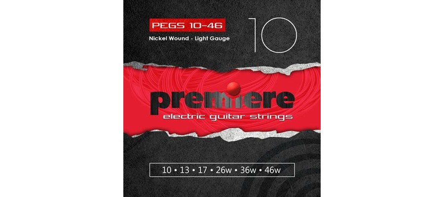 СТРУНИ PREMIERE STRINGS PEGS10-49