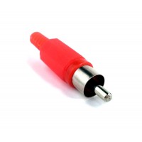 PROEL MRCA10RD - штекер штировий (RCA папа) в червоному пластиковому корпусі PROEL MRCA10RD - штекер штировий (RCA папа) в червоному пластиковому корпусі